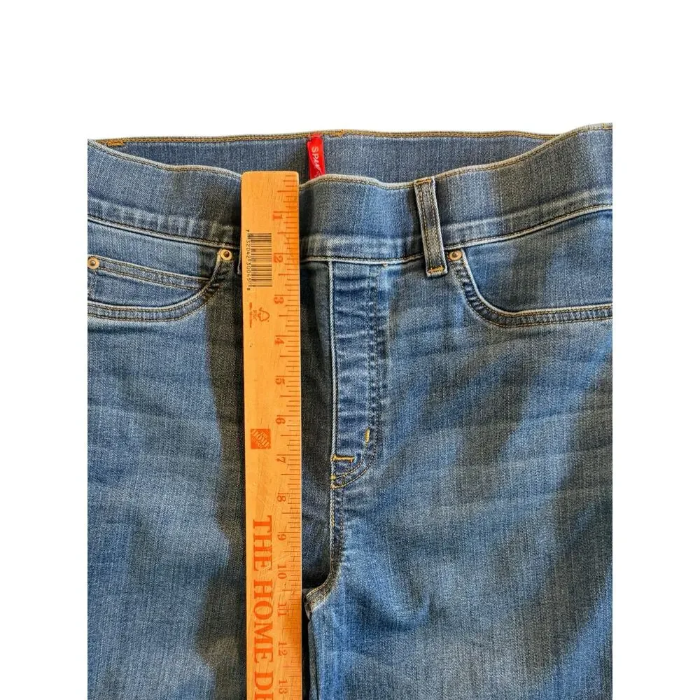 SPANX SpanxShape EveryWear Vintage Indigo Flare Pull-on Jeans #20456R-Sz LARGE - Picture 15 of 15